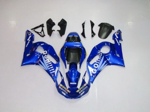 Custom 1998-2002 Blue White Go Motul Yamaha YZF R6 Motorcycle Bodywork Custom 1998-2002 Blue White Go Motul Yamaha YZF R6 Motorcycle Bodywork