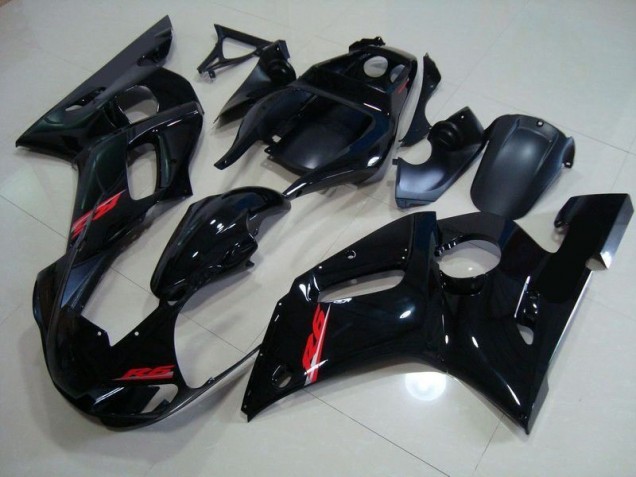 Custom 1998-2002 Glossy Black Red Decals Yamaha YZF R6 Motorcycle Fairings Kits Custom 1998-2002 Glossy Black Red Decals Yamaha YZF R6 Motorcycle Fairings Kits