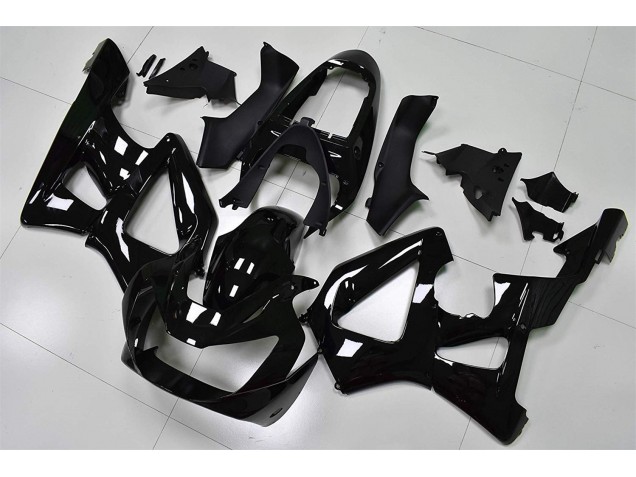 Aftermarket 2000-2001 Glossy Black Honda CBR900RR 929RR Moto Fairings