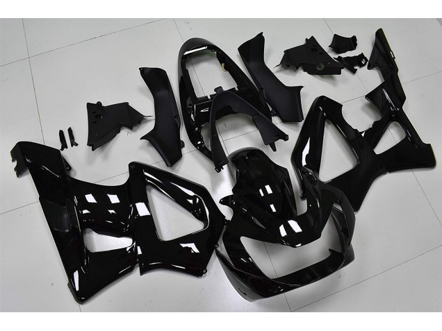 Custom 2000-2001 Glossy Black Honda CBR900RR 929RR Moto Fairings