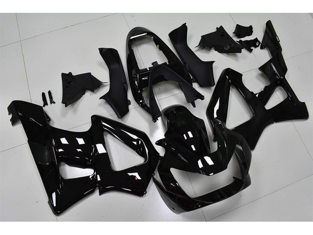 Aftermarket 2000-2001 Glossy Black Honda CBR900RR 929RR Moto Fairings