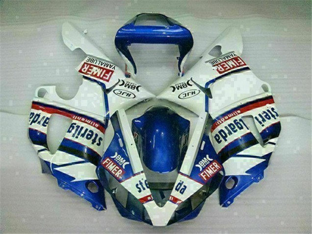 Custom 2000-2001 Blue White Yamaha YZF R1 Replacement Fairings Custom 2000-2001 Blue White Yamaha YZF R1 Replacement Fairings