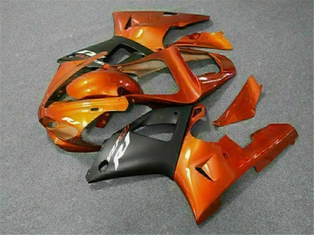 Custom 2000-2001 Orange Yamaha YZF R1 Motor Fairings Custom 2000-2001 Orange Yamaha YZF R1 Motor Fairings