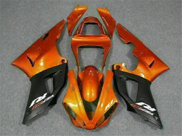Custom 2000-2001 Orange Yamaha YZF R1 Motor Fairings Custom 2000-2001 Orange Yamaha YZF R1 Motor Fairings