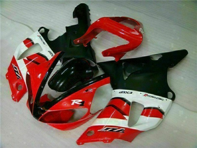 Custom 2000-2001 Red Yamaha YZF R1 Motorcycle Fairings Custom 2000-2001 Red Yamaha YZF R1 Motorcycle Fairings
