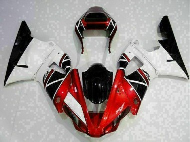 Custom 2000-2001 Red Yamaha YZF R1 Motorcycle Fairing