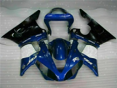 Aftermarket 2000-2001 Blue Yamaha YZF R1 Bike Fairings