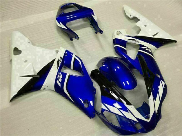 Custom 2000-2001 Blue Yamaha YZF R1 Moto Fairings Custom 2000-2001 Blue Yamaha YZF R1 Moto Fairings