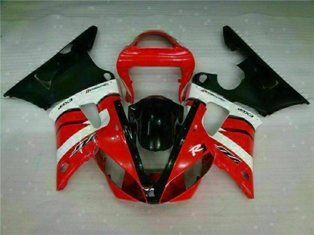 Custom 2000-2001 Red Yamaha YZF R1 Motorcycle Replacement Fairings Custom 2000-2001 Red Yamaha YZF R1 Motorcycle Replacement Fairings