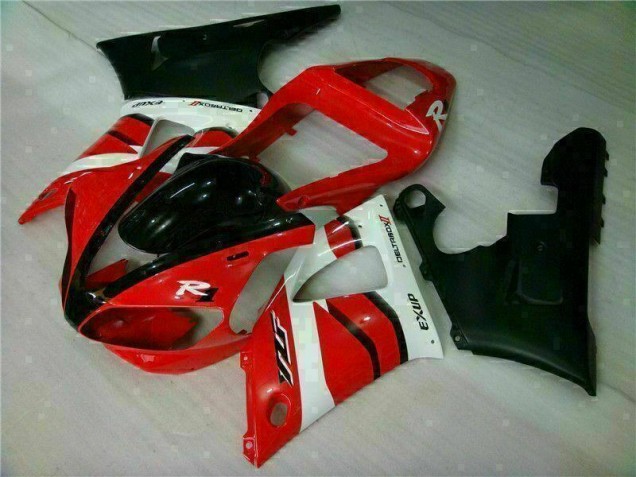 Custom 2000-2001 Red Yamaha YZF R1 Motorcycle Replacement Fairings Custom 2000-2001 Red Yamaha YZF R1 Motorcycle Replacement Fairings