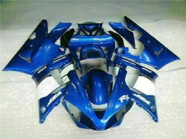 Aftermarket 2000-2001 Blue Yamaha YZF R1 Motor Fairings