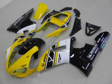 Custom 2000-2001 Yellow Anniversary Yamaha YZF R1 Motorbike Fairing Kits
