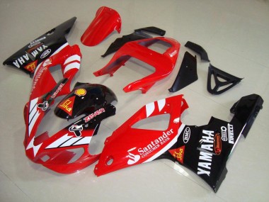 Aftermarket 2000-2001 Santander Yamaha YZF R1 Motorcycle Fairings Kit