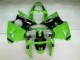 Custom 2000-2002 Green Black Kawasaki ZX6R Bike Fairings Custom 2000-2002 Green Black Kawasaki ZX6R Bike Fairings