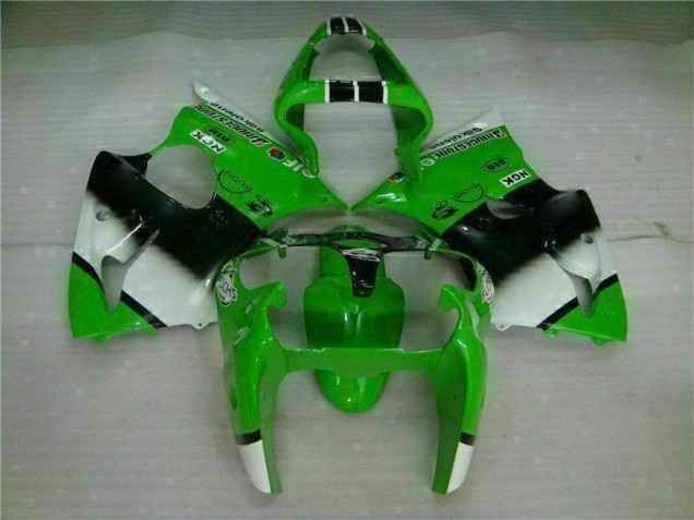 Custom 2000-2002 Green Black Kawasaki ZX6R Motorbike Fairing Custom 2000-2002 Green Black Kawasaki ZX6R Motorbike Fairing