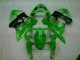 Custom 2000-2002 Green Black Kawasaki ZX6R Motor Bike Fairings Custom 2000-2002 Green Black Kawasaki ZX6R Motor Bike Fairings