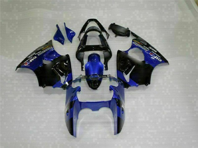 Custom 2000-2002 Blue Kawasaki ZX6R Replacement Motorcycle Fairings Custom 2000-2002 Blue Kawasaki ZX6R Replacement Motorcycle Fairings