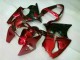 Custom 2000-2002 Red Black Kawasaki ZX6R Bike Fairing Kit Custom 2000-2002 Red Black Kawasaki ZX6R Bike Fairing Kit