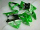 Custom 2000-2002 Green Black Kawasaki ZX6R Motorcycle Bodywork Custom 2000-2002 Green Black Kawasaki ZX6R Motorcycle Bodywork
