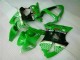 Custom 2000-2002 Green Black Kawasaki ZX6R Motorcycle Bodywork Custom 2000-2002 Green Black Kawasaki ZX6R Motorcycle Bodywork