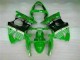 Custom 2000-2002 Green Black Kawasaki ZX6R Motorcycle Bodywork Custom 2000-2002 Green Black Kawasaki ZX6R Motorcycle Bodywork