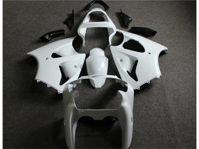 Custom 2000-2002 Unpainted Kawasaki ZX6R Replacement Motorcycle Fairings Custom 2000-2002 Unpainted Kawasaki ZX6R Replacement Motorcycle Fairings