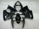Aftermarket 2000-2002 Glossy Black Kawasaki ZX6R Motorbike Fairing Kits