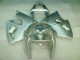Custom 2000-2002 Silver Kawasaki ZX6R Replacement Fairings Custom 2000-2002 Silver Kawasaki ZX6R Replacement Fairings
