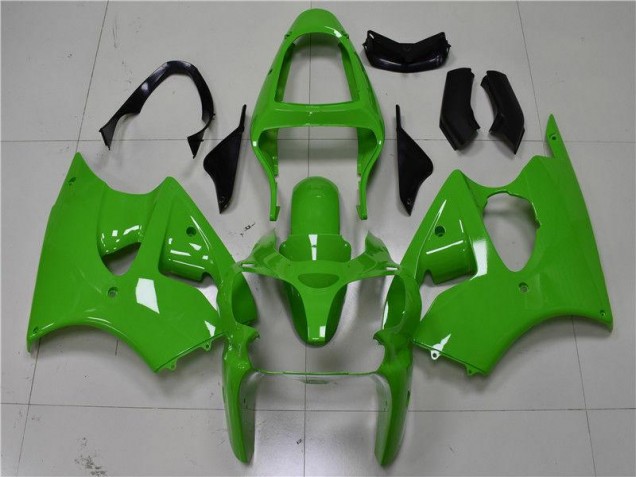 Custom 2000-2002 Green Kawasaki ZX6R Motorbike Fairing Custom 2000-2002 Green Kawasaki ZX6R Motorbike Fairing