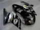 Custom 2000-2002 Silver Black Suzuki GSXR 1000 Motor Fairings Custom 2000-2002 Silver Black Suzuki GSXR 1000 Motor Fairings