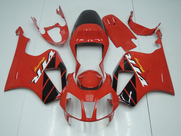Custom 2000-2006 Red Honda VTR1000 Motorcycle Fairings Custom 2000-2006 Red Honda VTR1000 Motorcycle Fairings