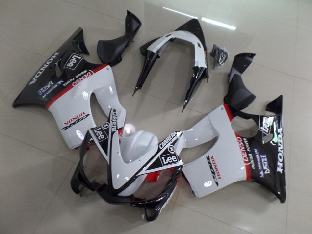 Custom 2001-2003 White Black Carrera Lee Honda CBR600 F4i Motorcycle Fairings Kits Custom 2001-2003 White Black Carrera Lee Honda CBR600 F4i Motorcycle Fairings Kits