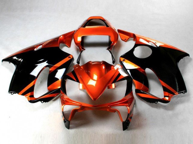 Custom 2001-2003 Orange Black Honda CBR600 F4i Bike Fairing Custom 2001-2003 Orange Black Honda CBR600 F4i Bike Fairing