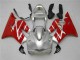Custom 2001-2003 Silver Red Honda CBR600 F4i Bike Fairings Custom 2001-2003 Silver Red Honda CBR600 F4i Bike Fairings