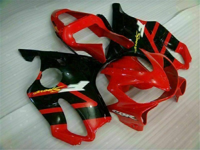 Aftermarket 2001-2003 Red Black Honda CBR600 F4i Motorcycle Fairings Kits