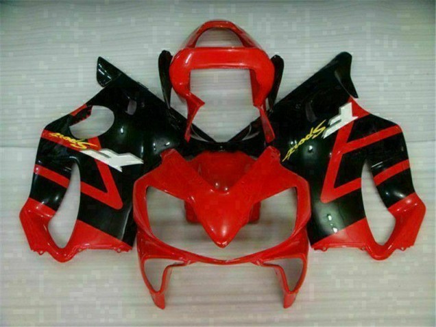 Aftermarket 2001-2003 Red Black Honda CBR600 F4i Motorcycle Fairings Kits