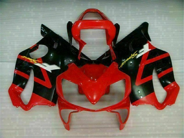 Custom 2001-2003 Red Black Honda CBR600 F4i Motorcycle Fairings Kits Custom 2001-2003 Red Black Honda CBR600 F4i Motorcycle Fairings Kits