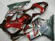 Custom 2001-2003 Red Silver Honda CBR600 F4i Moto Fairings Custom 2001-2003 Red Silver Honda CBR600 F4i Moto Fairings