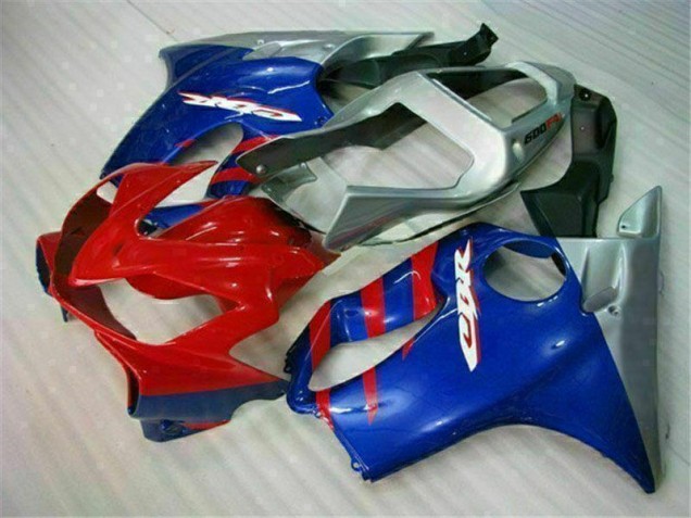 Custom 2001-2003 Blue Red Honda CBR600 F4i Motorbike Fairings Custom 2001-2003 Blue Red Honda CBR600 F4i Motorbike Fairings