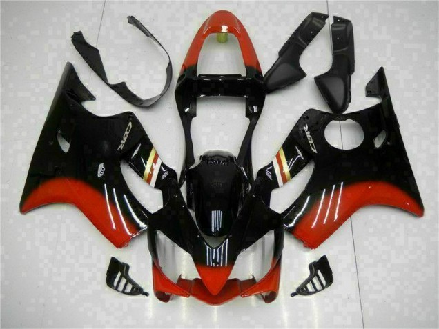 Custom 2001-2003 Red Black Honda CBR600 F4i Motorcyle Fairings Custom 2001-2003 Red Black Honda CBR600 F4i Motorcyle Fairings