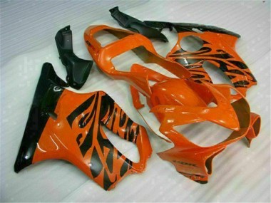 Custom 2001-2003 Orange Honda CBR600 F4i Motor Fairings
