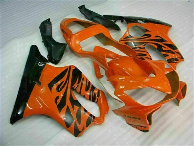 Custom 2001-2003 Orange Honda CBR600 F4i Motor Fairings Custom 2001-2003 Orange Honda CBR600 F4i Motor Fairings