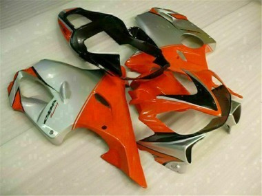 Aftermarket 2001-2003 Red Silver Honda CBR600 F4i Motorcycle Fairing Kits