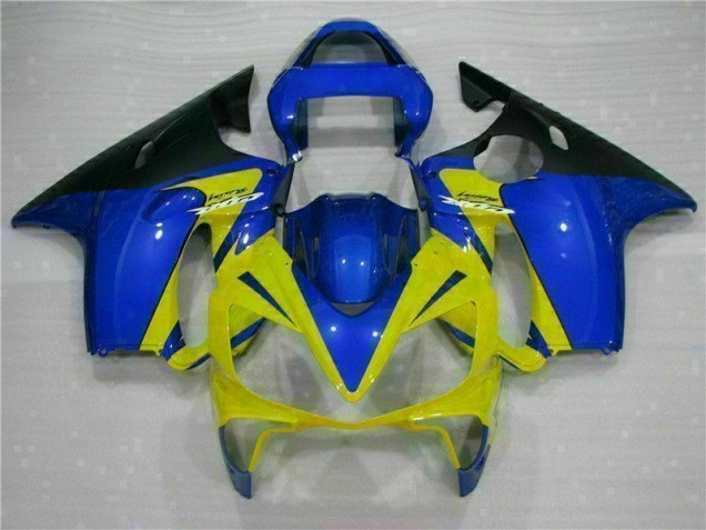 Custom 2001-2003 Yellow Blue Honda CBR600 F4i Bike Fairings Custom 2001-2003 Yellow Blue Honda CBR600 F4i Bike Fairings