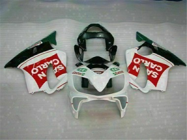 Custom 2001-2003 Red White Black San Carlo Honda CBR600 F4i Bike Fairing