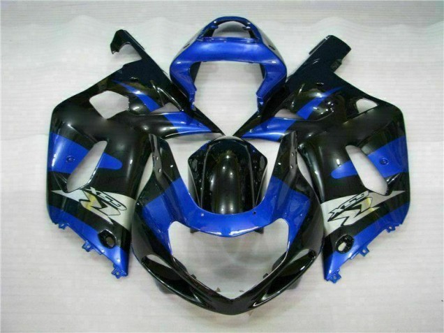 Custom 2001-2003 Blue Black Suzuki GSXR 600/750 Bike Fairings Custom 2001-2003 Blue Black Suzuki GSXR 600/750 Bike Fairings