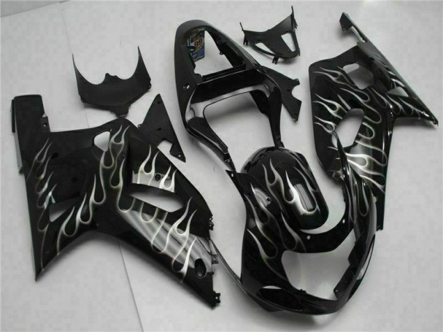 Custom 2001-2003 Black Suzuki GSXR 600/750 Bike Fairing Custom 2001-2003 Black Suzuki GSXR 600/750 Bike Fairing