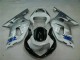 Custom 2001-2003 Silver Black Suzuki GSXR 600/750 Motorbike Fairing Kits Custom 2001-2003 Silver Black Suzuki GSXR 600/750 Motorbike Fairing Kits