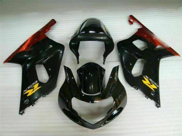 Custom 2001-2003 Black Suzuki GSXR 600/750 Moto Fairings Custom 2001-2003 Black Suzuki GSXR 600/750 Moto Fairings