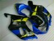 Custom 2001-2003 Blue Suzuki GSXR 600/750 Motorcylce Fairings Custom 2001-2003 Blue Suzuki GSXR 600/750 Motorcylce Fairings